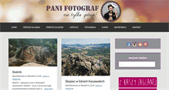 Desktop Screenshot of panifotografgotuje.eu